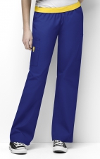 5016 WonderWink Origins Québec – Pantalon d’uniforme avec ceinture élastique - Galaxy Blue
