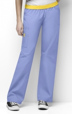 5016 WonderWink Origins Québec – Pantalon d’uniforme avec ceinture élastique - Ceil Blue