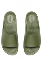 Vibe Olive Sandale à Glissement Unisexe par Anywear Footwear