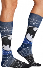 Tooniforms Print Support Chaussettes pour Hommes Compression Graduée - Courageous Batman