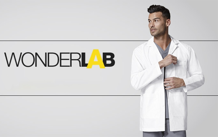 Blouses de laboratoire pour hommes WonderLAB Canada