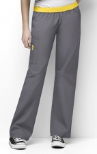 5016 WonderWink Origins Québec – Pantalon d’uniforme avec ceinture élastique - Pewter