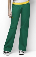 5016 WonderWink Origins Québec – Pantalon d’uniforme avec ceinture élastique - Hunter Green
