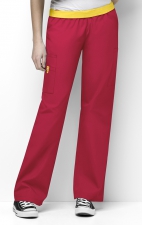 5016 WonderWink Origins Québec – Pantalon d’uniforme avec ceinture élastique - Red