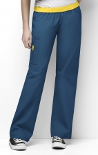 5016 WonderWink Origins Québec – Pantalon d’uniforme avec ceinture élastique - Caribbean