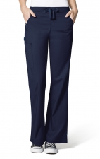 5308 WonderFlex Grace Flare Leg Cargo Scrub Pants - Navy