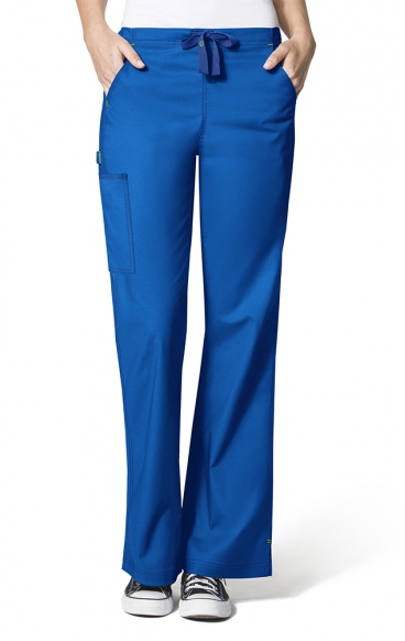 *FINAL SALE L 5308 WonderFlex Grace Flare Leg Cargo Scrub Pants