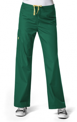 5036 WonderWink Origins Sierra – Pantalon d’uniforme unisexe - Hunter Green