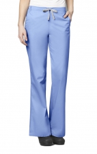 502 WonderWORK Women’s Flare Leg Drawstring Scrub Pant - Inseam: Regular 31"