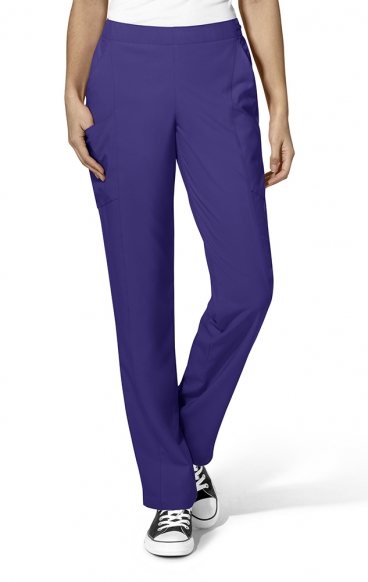 *FINAL SALE XL 5155 W123 by WonderWink - Women’s Flat Front Double Cargo Pant- Inseam 31"