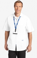 MOBB Unisex Zipper Consultation Jacket - White (WH)