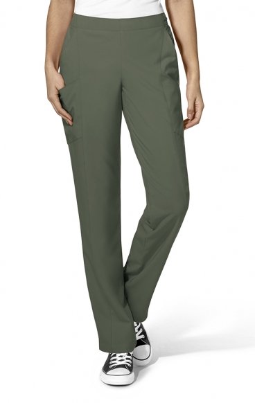 *FINAL SALE S 5155T TALL W123 by WonderWink - Women’s Flat Front Double Cargo Pant - Inseam 33"