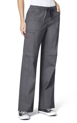 5108 WonderFlex Faith Multi-pocket Cargo Scrub Pants - Aqua