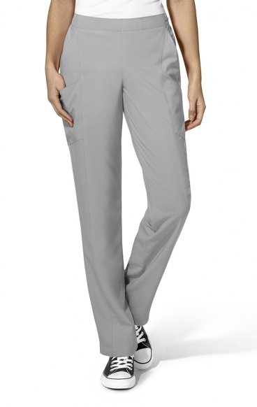 *VENTE FINALE XL 5155T Grand W123 de WonderWink Pantalon double cargo à devant plat pour femmes - Entrejambe 33po