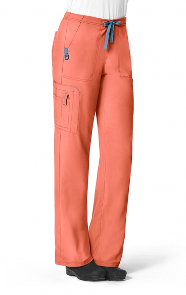 *FINAL SALE XS C52110P Petite Carhartt Force® Cross-Flex Utility Boot Cut Cargo Scrub Pants