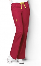 5026 WonderWink Origins Romeo – Pantalon d’uniforme femmes - Red