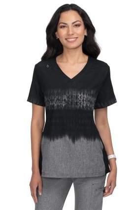 1031PR koi Basics Haut Cali - Tie Dye Black Heather Grey