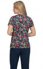 1052PR Planet koi Thea Print Top - Tropical Climate