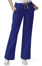 5214 WonderWink Pantalon de cargaison à quatre-sens - Galaxy Blue