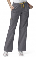 5214 WonderWink Pantalon de cargaison à quatre-sens - Pewter