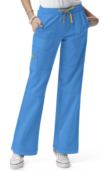 *VENTE FINALE MALIBU BLUE 5214 WonderWink Pantalon de cargaison à quatre-sens