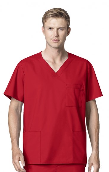 *FINAL SALE 3XL 103 WonderWORK Men’s V-Neck Scrub Top