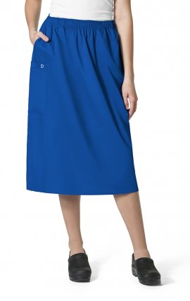 701 WonderWORK Pull On Cargo Scrub Skirt