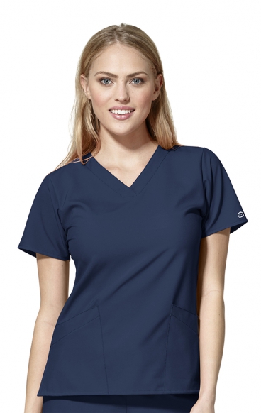 *VENTE FINALE 3XL 6255 W123 de Wonderwink - Haut de tunique médicale  en col-V de base pour femmes