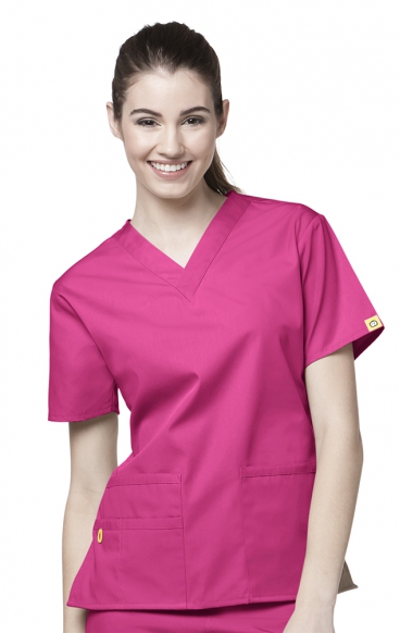*VENTE FINALE XXS 6016 WonderWink Origins Bravo – Haut d’uniforme avec encolure en V