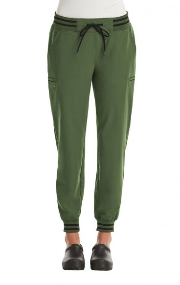 6902P Petite Matrix Pro Jogger à Taille Élastique pour Femmes par Maevn 6902P Petite Matrix Pro Jogger à Taille Élastique pour Femmes par Maevn
