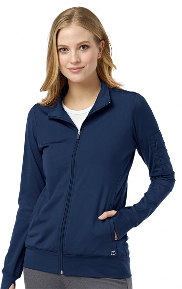 *FINAL SALE NAVY 8199 WonderWink MOTO Women’s Jacket