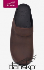 Dansko Clogs Men's - Karl Antique Brown Oiled Leather