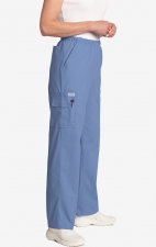 *FINAL SALE CEIL BLUE 307P-Petite MOBB Unisex Perfect 5 Pocket Scrub Pant
