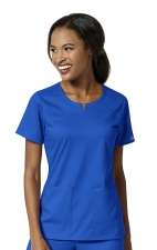 6419 WonderWink PRO Women's 4 Pocket Notch Neck Top