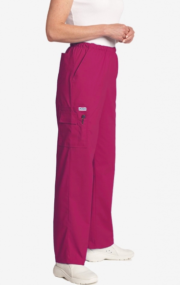 *FINAL SALE RASPBERRY 307P MOBB Unisex Perfect 5 Pocket Scrub Pant