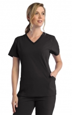 1902 Pure Soft by Maevn Modern V-Neck Scrub Top