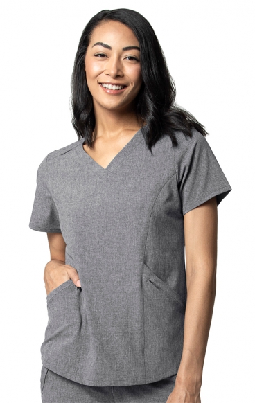 *FINAL SALE XL 6134 WonderWink Renew Women's V-Neck Top