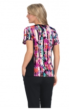 385PR koi Raquel Print Top - Candy Striper