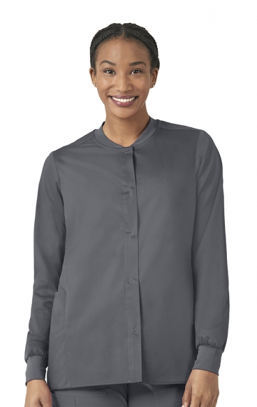 8219 PRO Women's Snap Front Warm Up Jacket by WINK