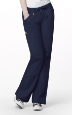 5046 WonderWink Origins Tango Drawstring With Elastic Waist Scrub Pants - Navy