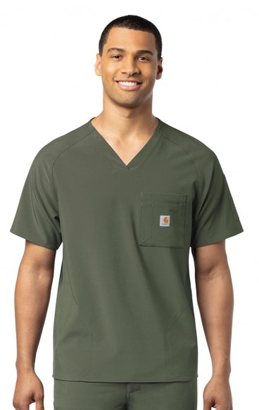 *VENTE FINALE L C16110 Carhartt Force® Cross-Flex – Haut à col en V pour Hommes