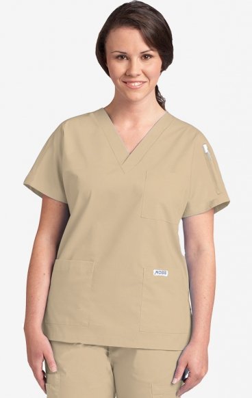 *VENTE FINALE KHAKI 310T-Petite Haut Unisexe Classique avec 3 Poches par MOBB