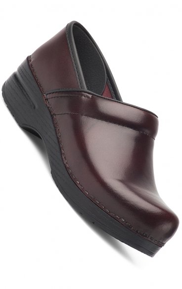 Professional Cordovan Cabrio Leather Clog by Dansko (Women's View)