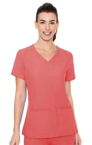 Clearance Break On Through by heartsoul Women's Packable V-Neck Scrub Top