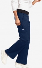 MOBB Flexi Waist Scrub Pant - Navy