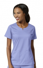 6419 WonderWink PRO Women's 4 Pocket Notch Neck Top