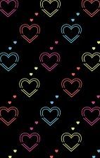 *FINAL SALE 4700 - Cherokee Prints V-Neck Scrub Top in Hearts On The Line