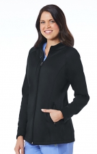 3812 Womens Warm-up Bonded Fleece Jacket