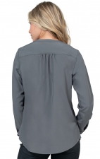 1035 Zavate Hospitality Stretch Blouse with 3/4 Roll Sleeves