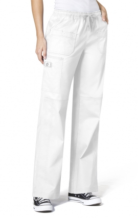 5108 WonderFlex Faith - Pantalons de cargaison à poches-multi - True White